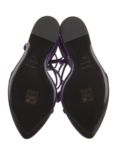 Tom Ford Velvet Slingback Sandals