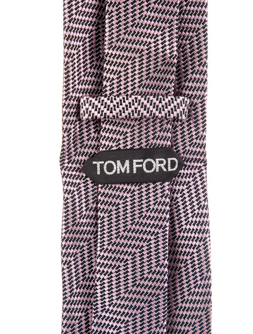 Tom Ford pattern silk tie