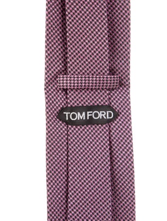 Tom Ford pattern silk tie