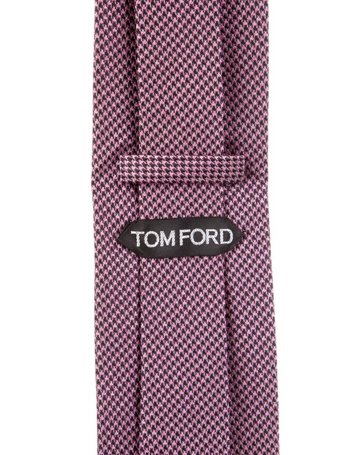 Tom Ford pattern silk tie