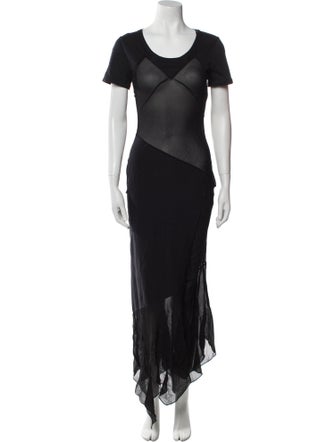 Tom Ford Scoop Neck Long Dress