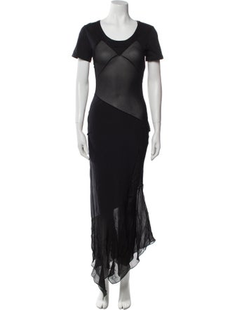 Tom Ford Scoop Neck Long Dress