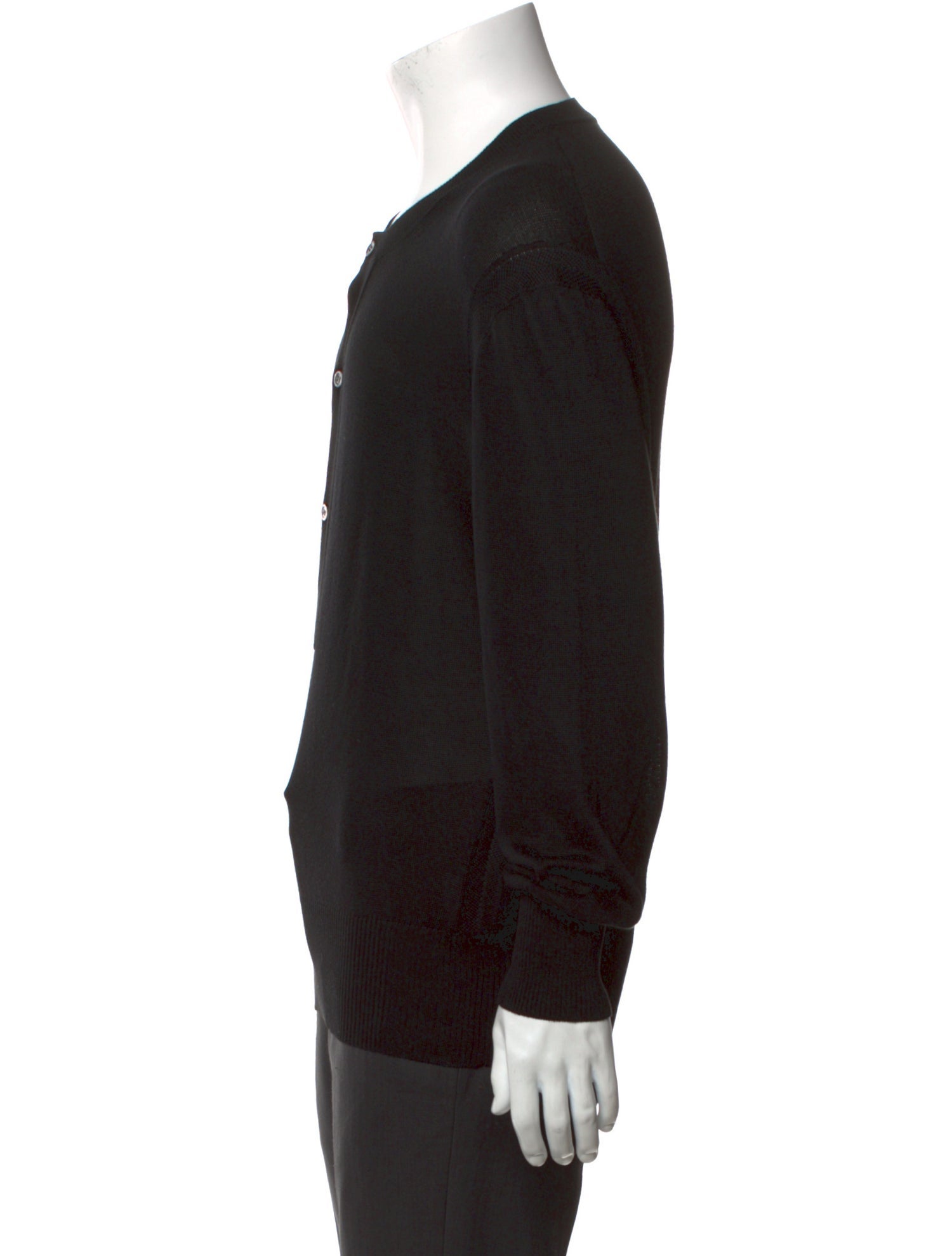 Tom Ford Silk Crew Neck Polo Sweater