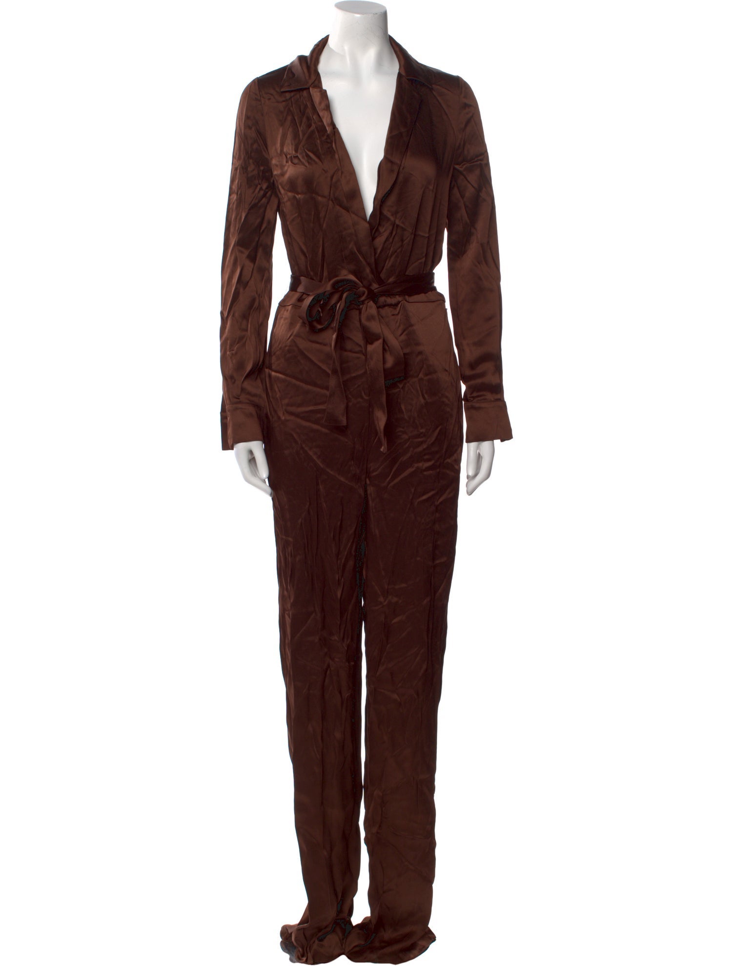Tom Ford Plunge Neckline Jumpsuit