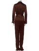 Tom Ford Plunge Neckline Jumpsuit