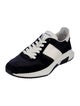 Tom Ford Suede Printed Athletic Sneakers