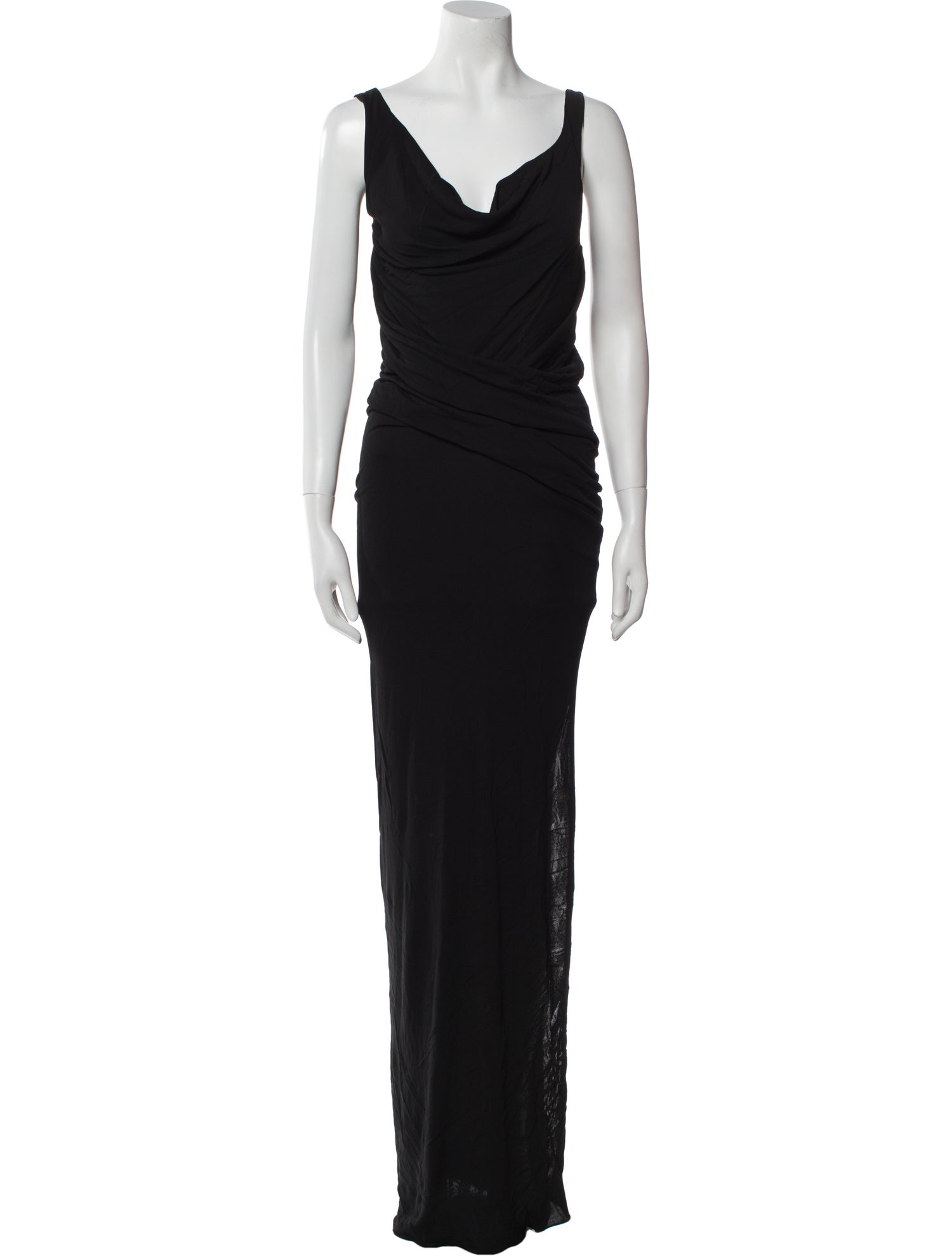 Tom Ford Cowl Neck Long Dress