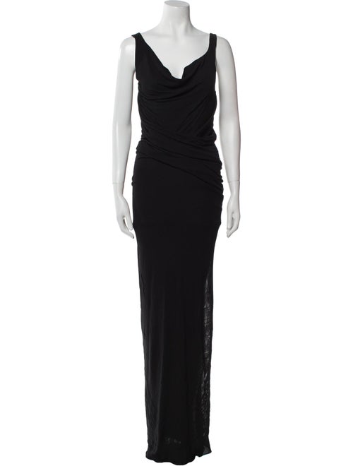 Tom Ford Cowl Neck Long Dress