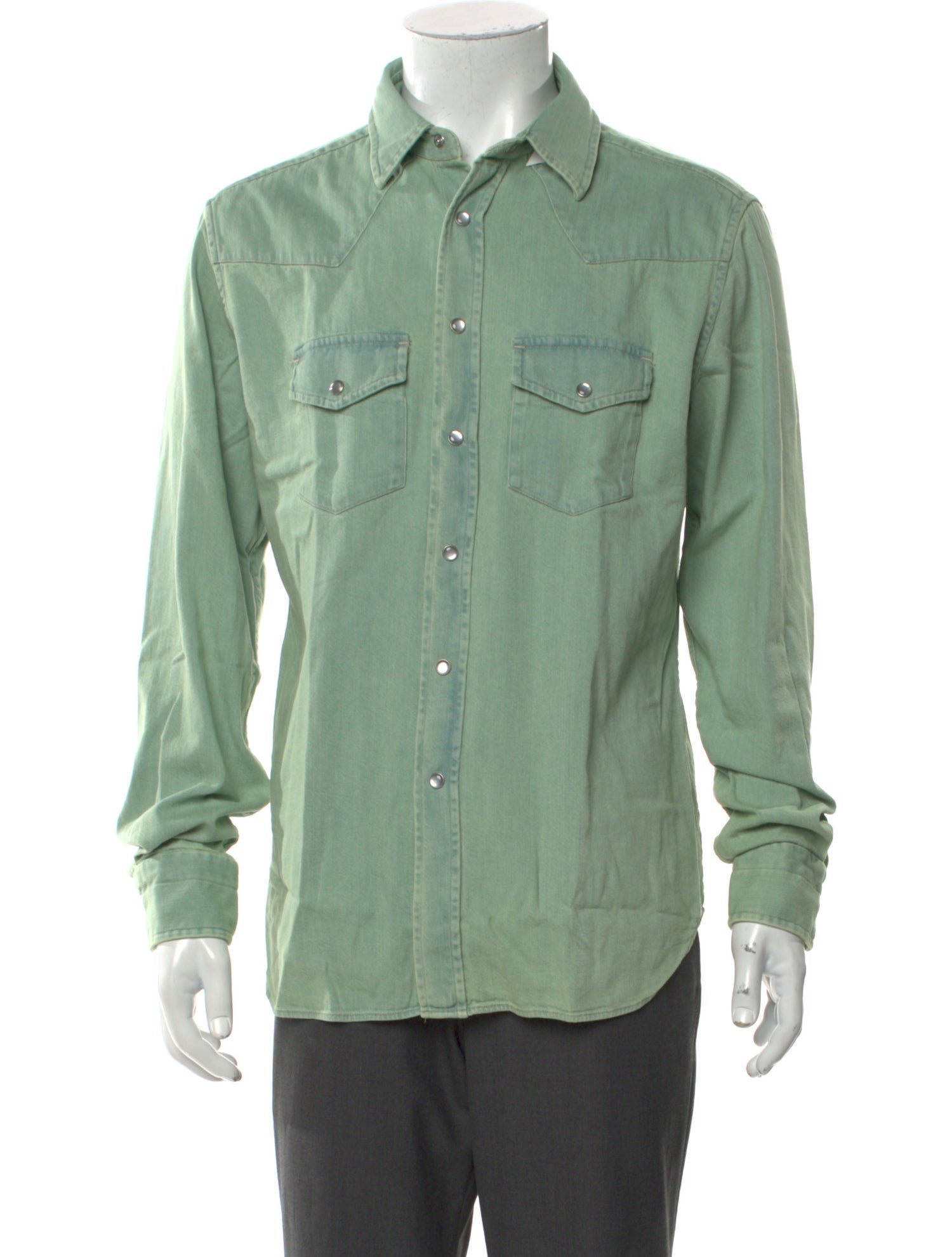 Tom Ford Long Sleeve Denim Shirt w/ Tags