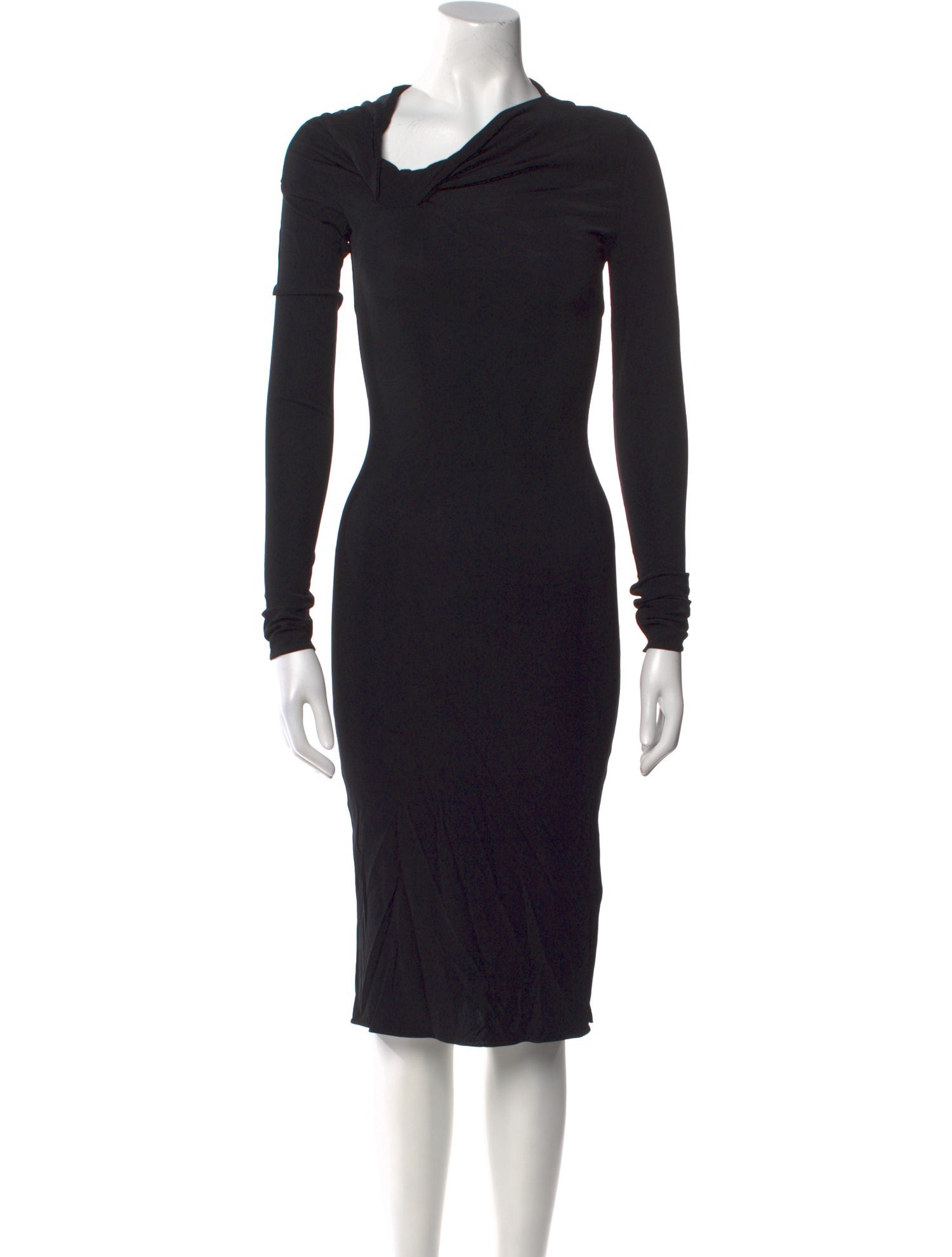 Tom Ford Cowl Neck Knee-Length Dress