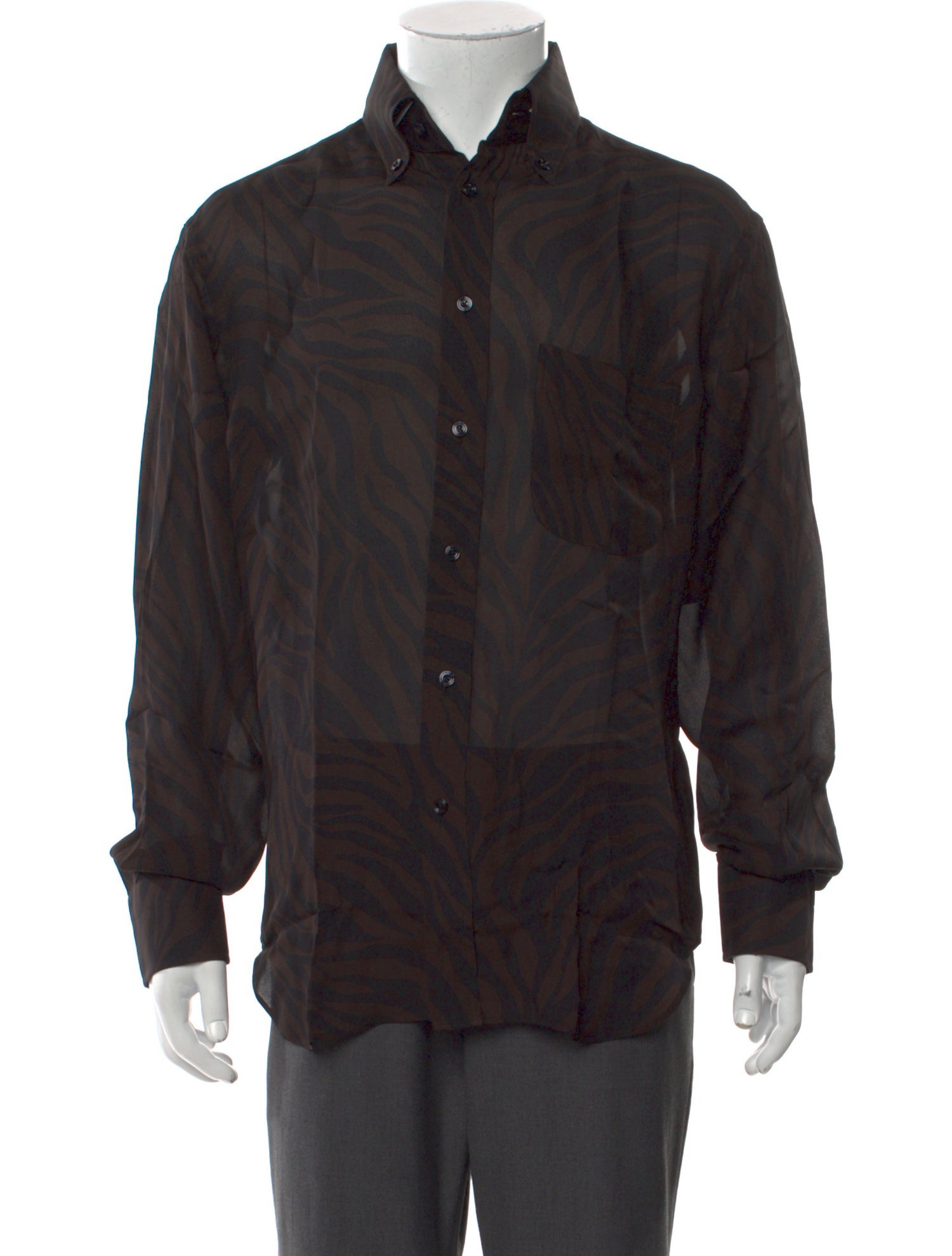 Tom Ford Silk Printed Shirt w/ Tags