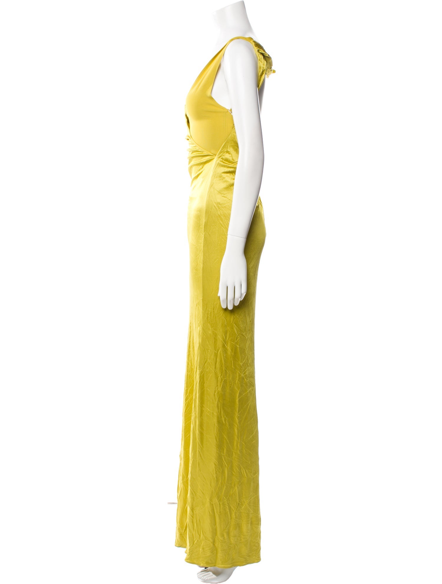 Tom Ford Cowl Neck Long Dress