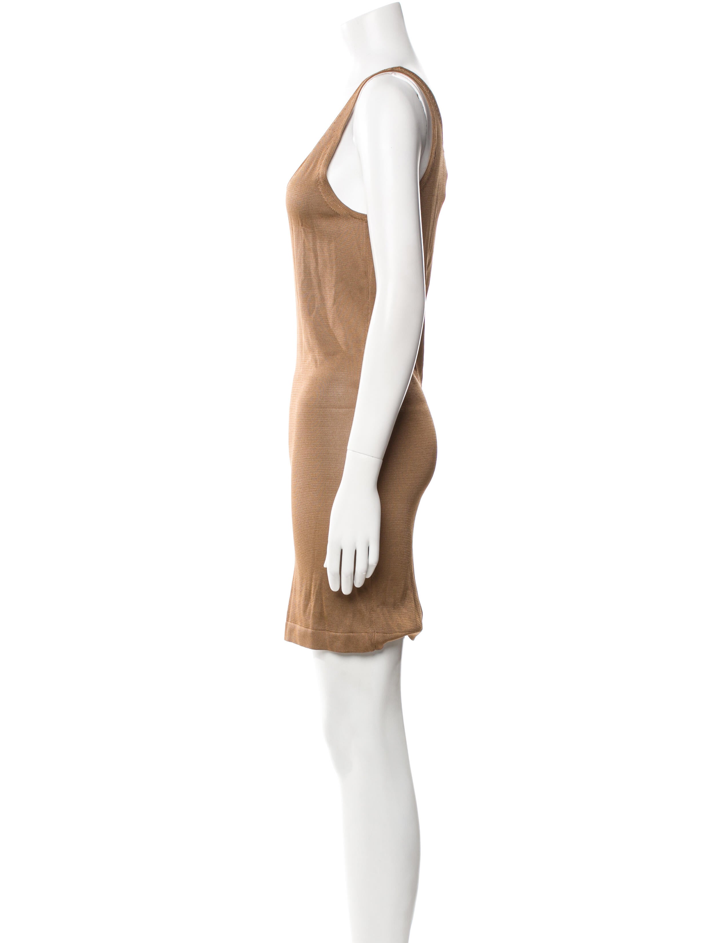 Tom Ford Scoop Neck Mini Dress