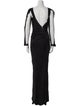 Tom Ford Scoop Neck Long Dress
