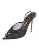 Tom Ford Mesh Mesh Accents Slingback Sandals