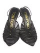 Tom Ford Mesh Mesh Accents Slingback Sandals