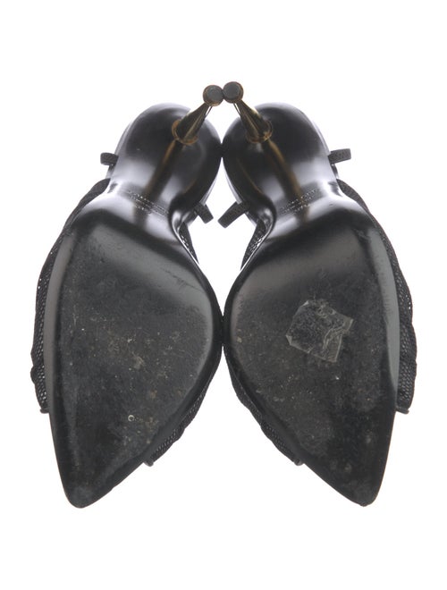 Tom Ford Mesh Mesh Accents Slingback Sandals