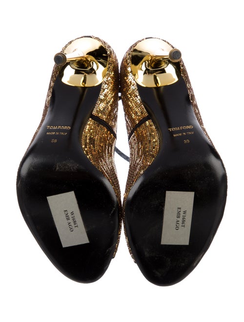Tom Ford Sequins Sequin Embellishments Pumps