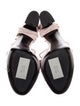 Tom Ford Suede Leather Trim Embellishment T-Strap Sandals