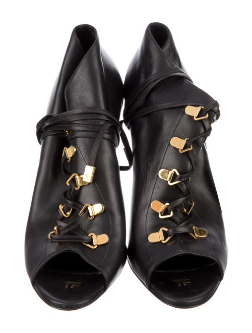 Tom Ford Leather T-Strap Pumps