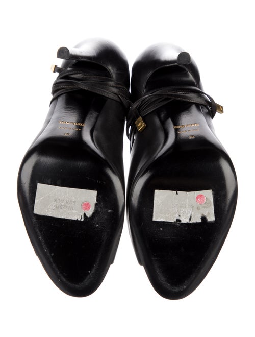 Tom Ford Leather T-Strap Pumps