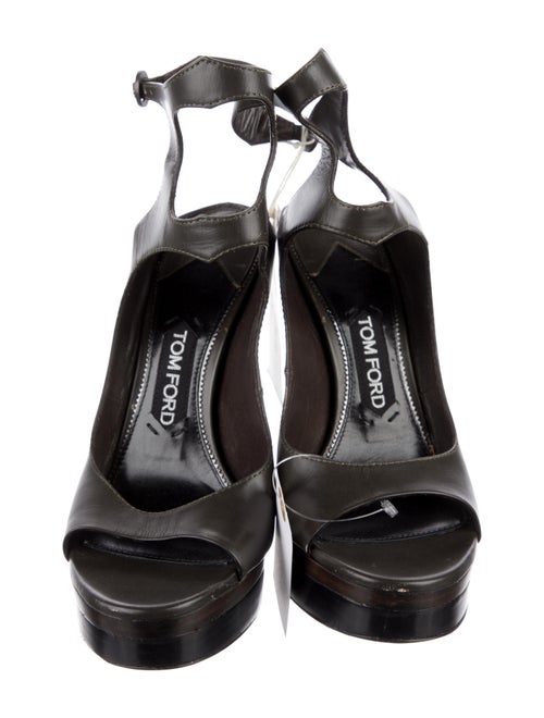 Tom Ford Leather Gladiator Sandals