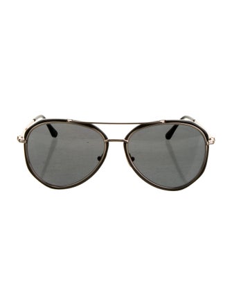 Tom Ford Aviator Mirrored Sunglasses