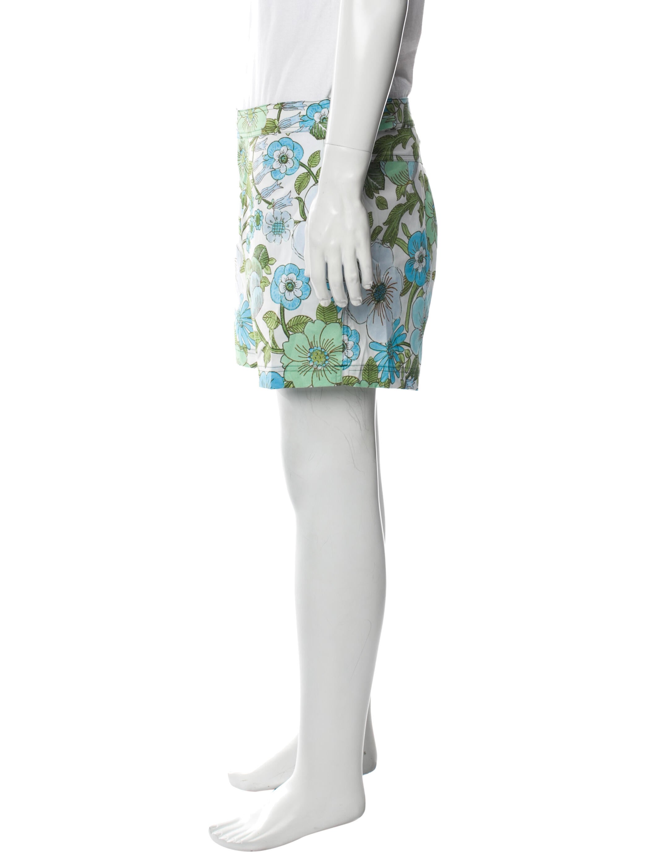 Tom Ford Floral Print Swim Trunks w/ Tags