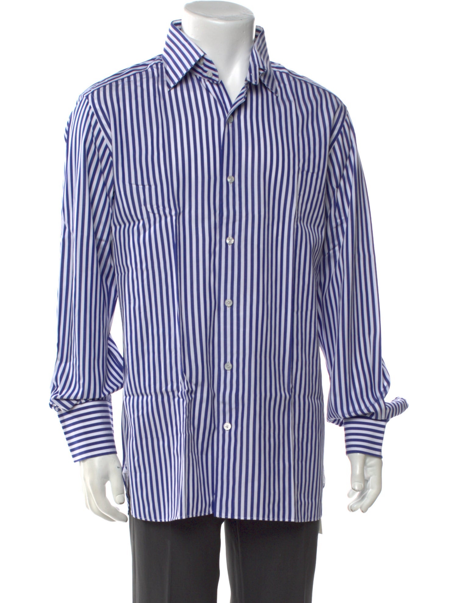 Tom Ford Striped Long Sleeve Shirt