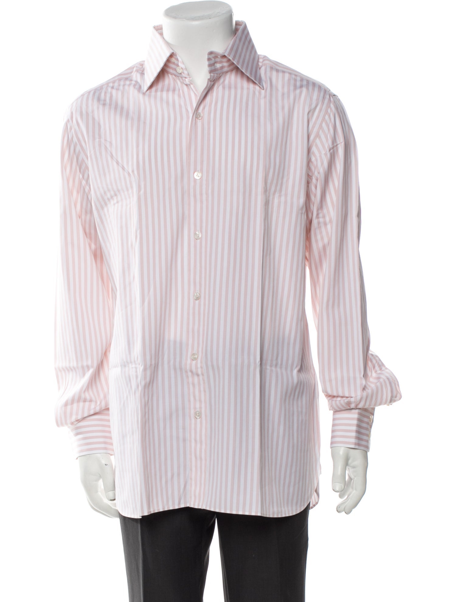 Tom Ford Striped Long Sleeve Shirt