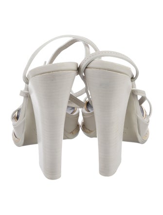 Tom Ford Leather Slingback Sandals