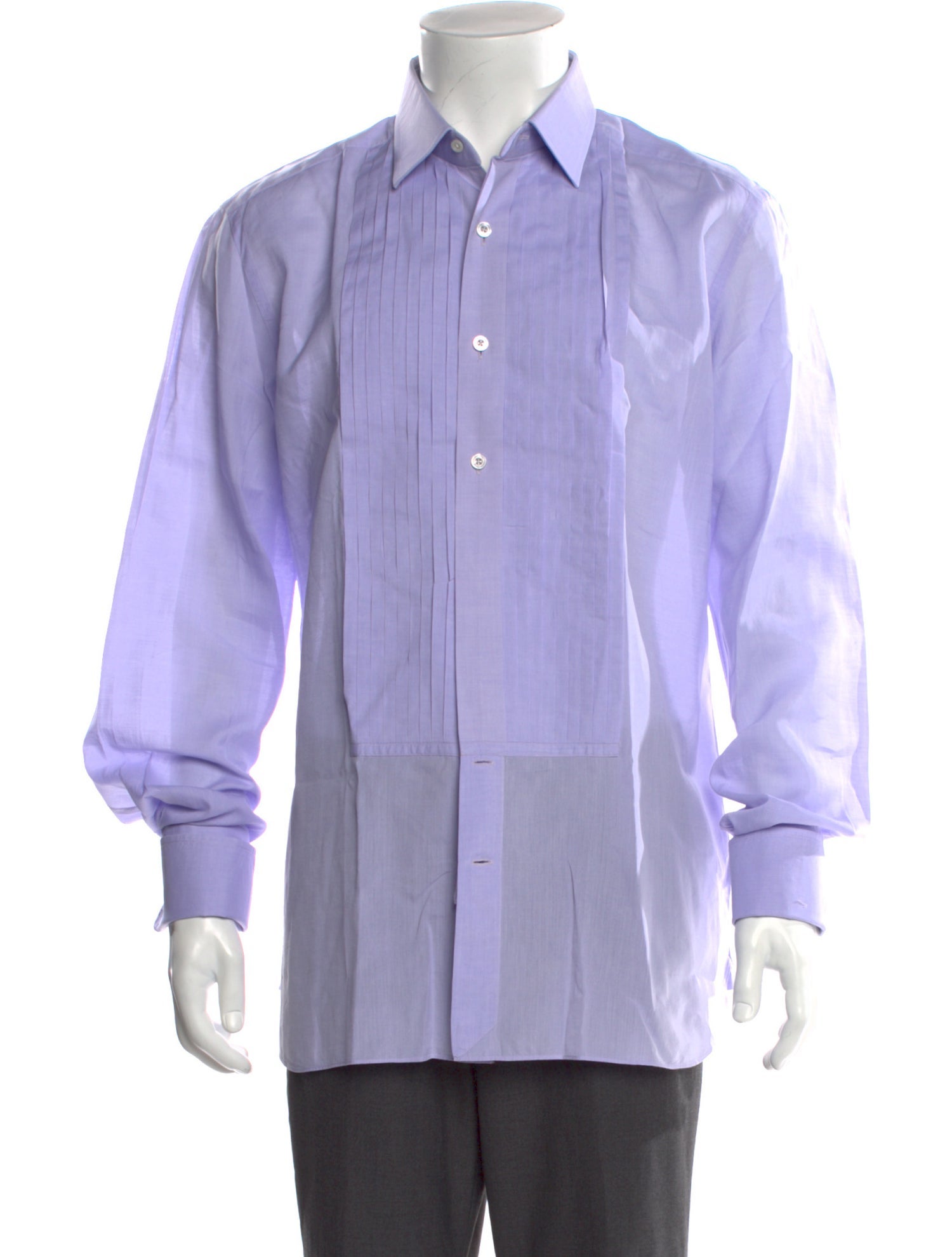 Tom Ford Long Sleeve Tuxedo Shirt