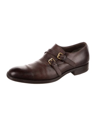 Tom Ford Leather Monk Straps