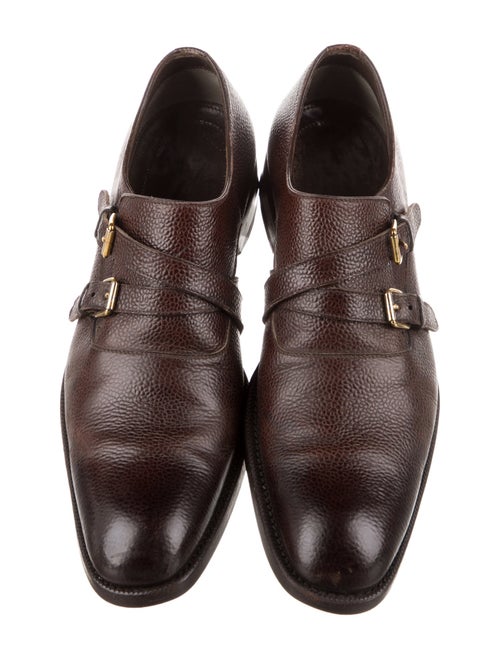 Tom Ford Leather Monk Straps