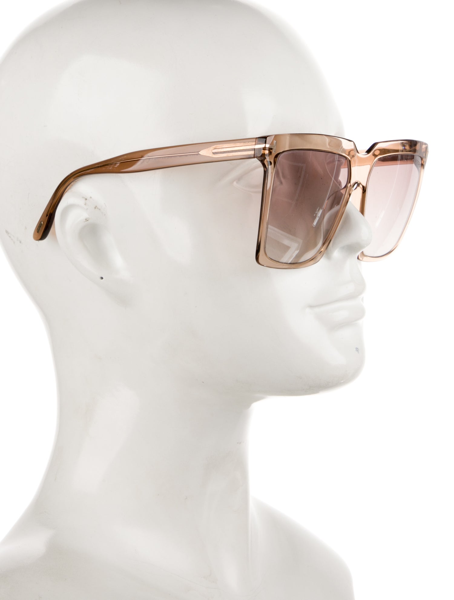Tom Ford Oversize Gradient Sunglasses