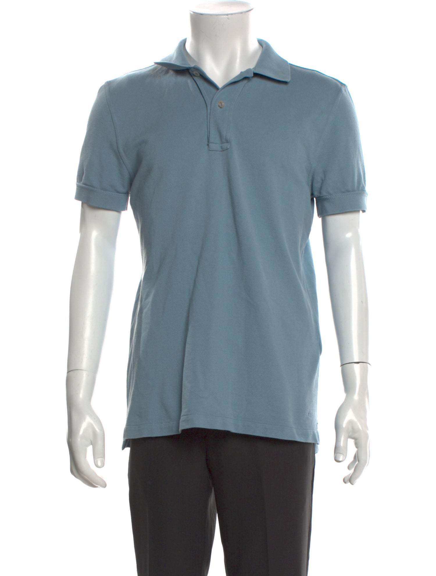 Tom Ford Collar Short Sleeve Polo Shirt