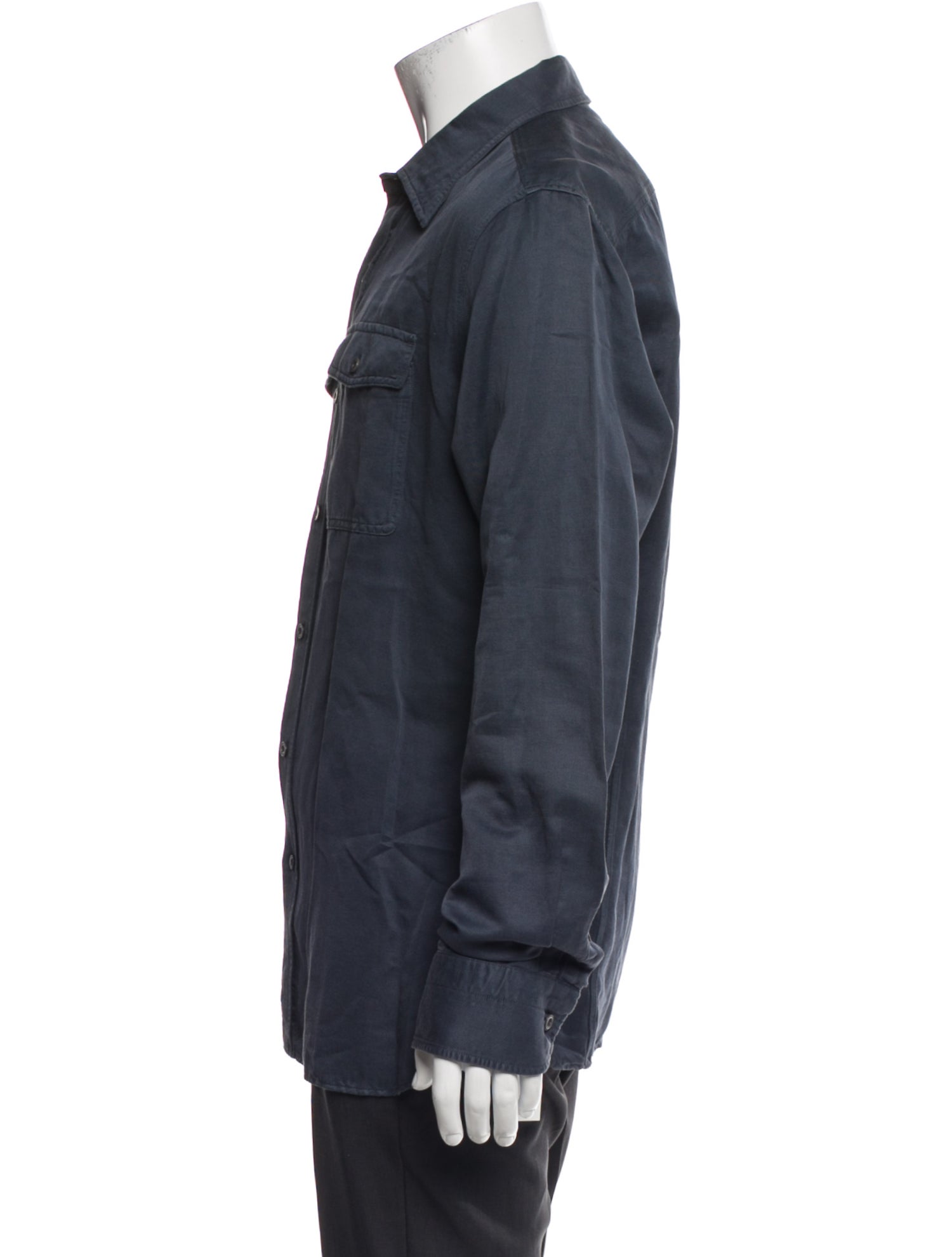 Tom Ford Linen Long Sleeve Shirt