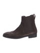 Tom Ford Suede Leather Trim Embellishment Chelsea Boots
