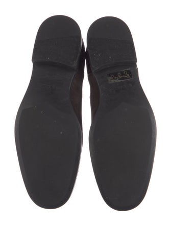 Tom Ford Suede Leather Trim Embellishment Chelsea Boots