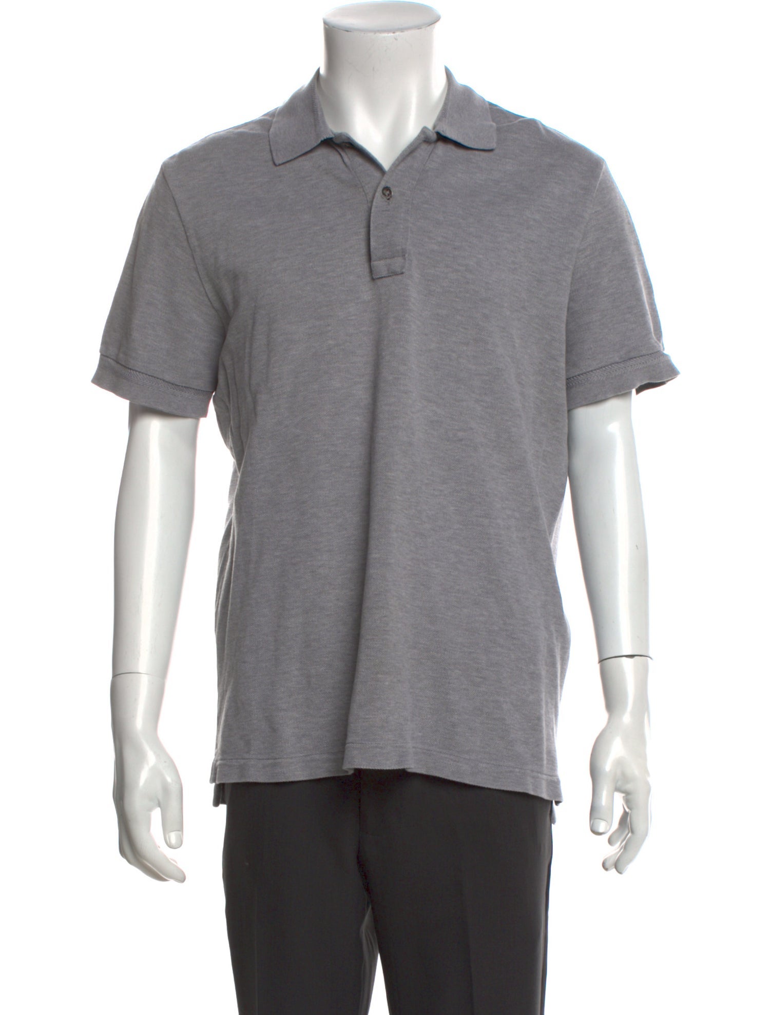 Tom Ford Collar Short Sleeve Polo Shirt