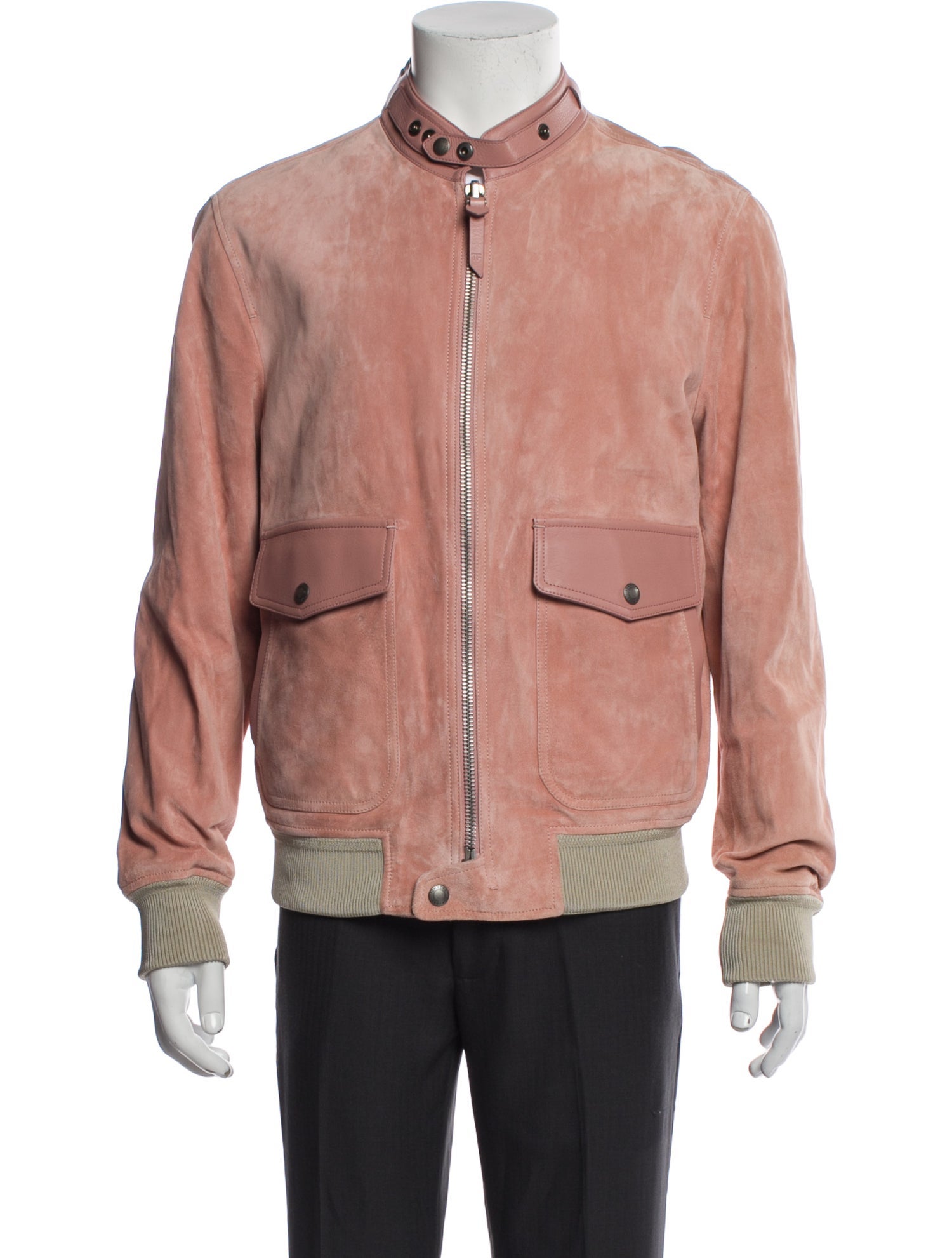 Tom Ford Calf Leather Moto Jacket
