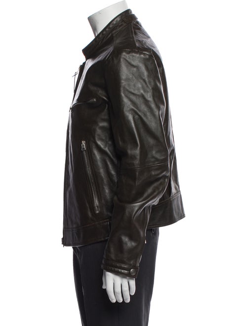 Tom Ford Calf Leather Moto Jacket