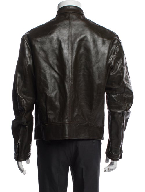 Tom Ford Calf Leather Moto Jacket