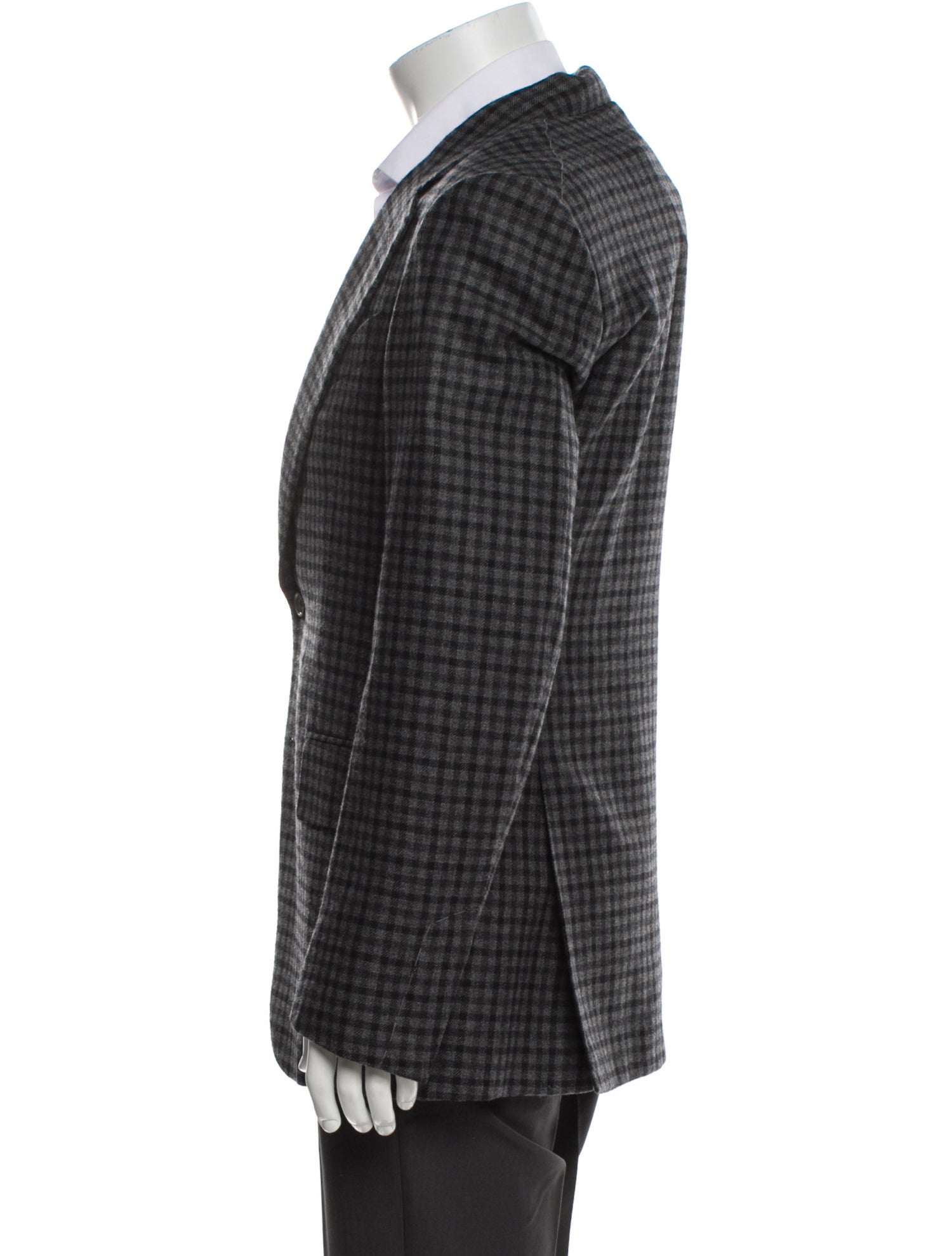 Tom Ford Wool Plaid Print Blazer w/ Tags