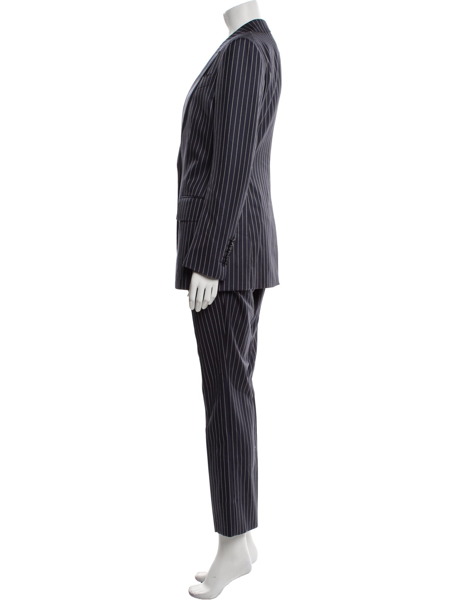Tom Ford Wool Striped Pantsuit w/ Tags