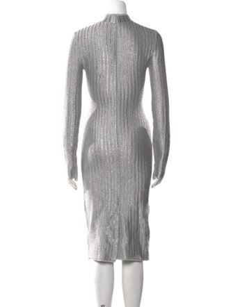 Tom Ford Mock Neck Knee-Length Dress