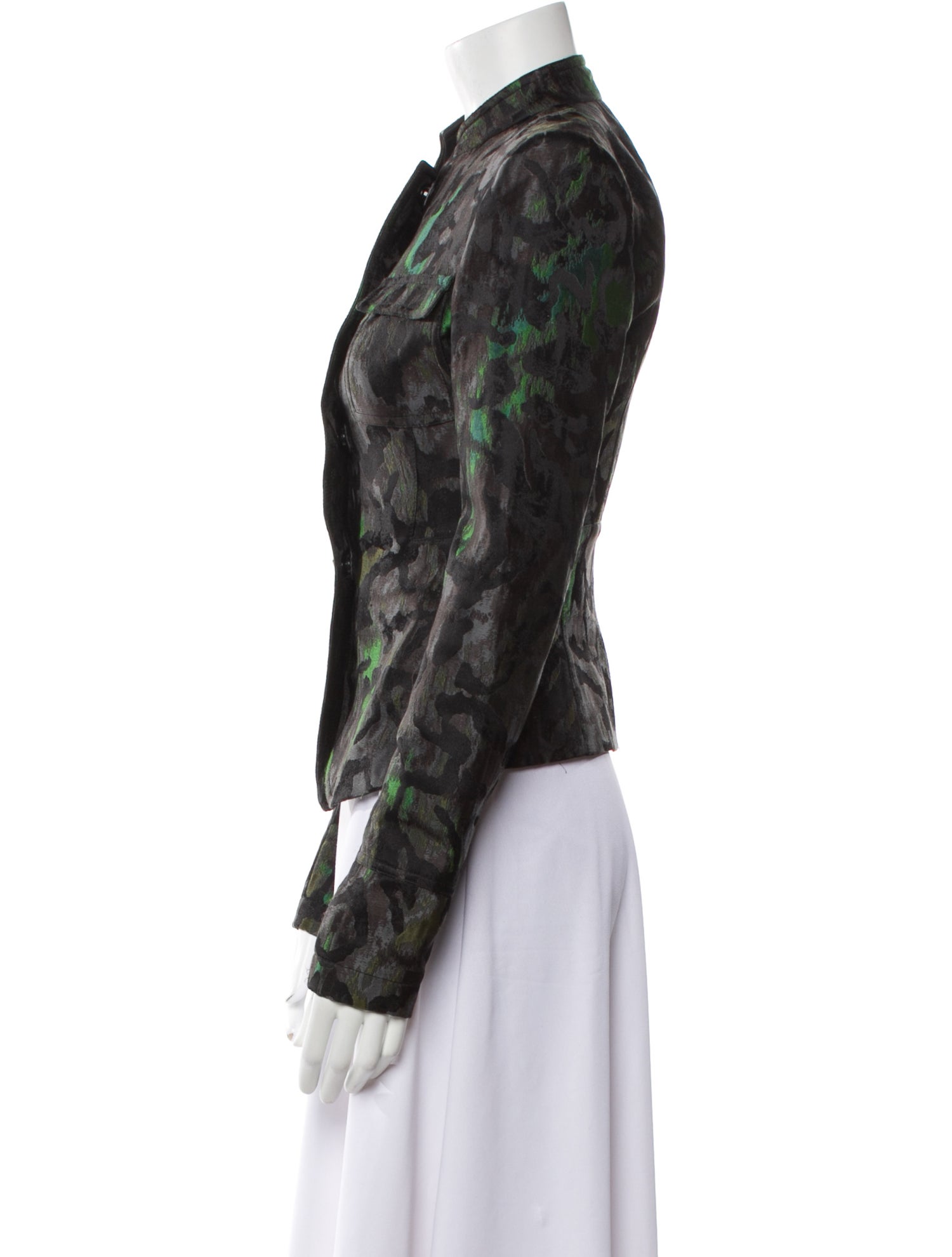 Tom Ford Silk Printed Jacket