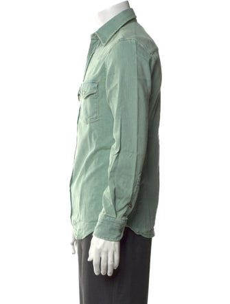 Tom Ford Long Sleeve Denim Shirt
