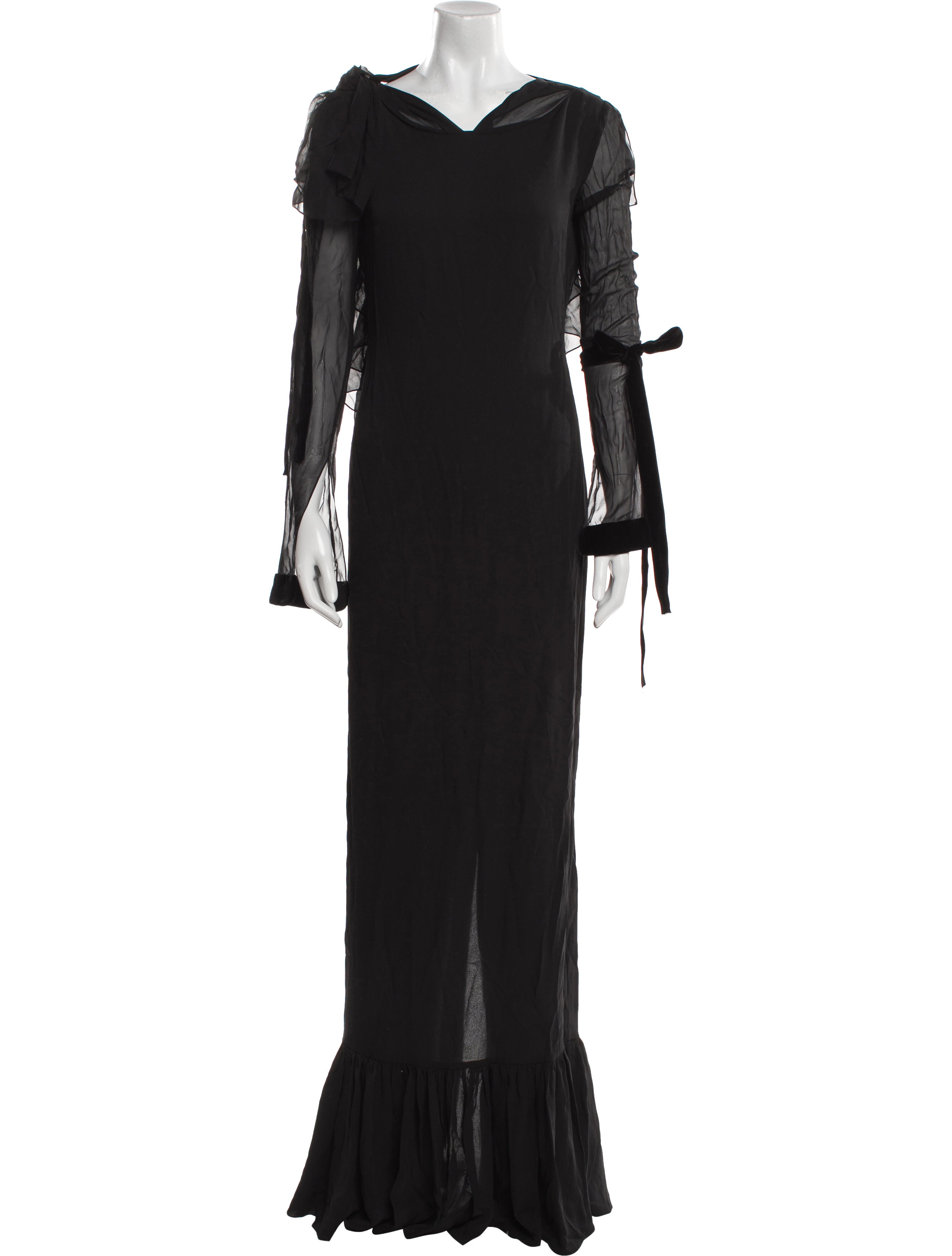 Tom Ford Cowl Neck Long Dress
