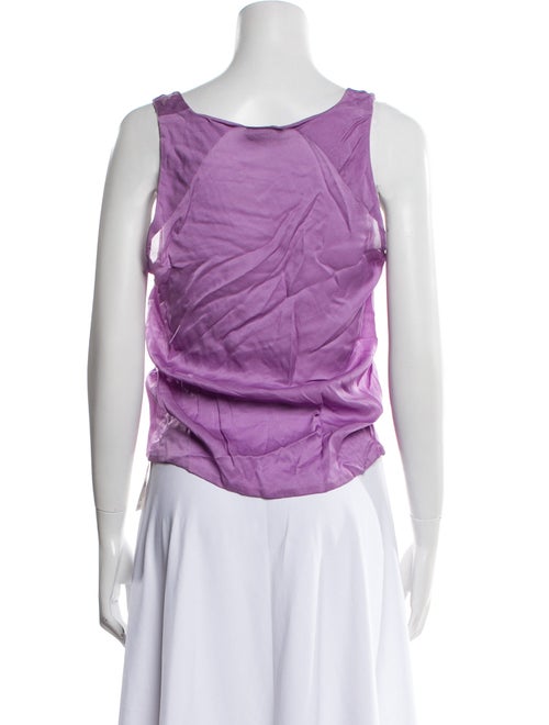 Tom Ford Silk Scoop Neck Top